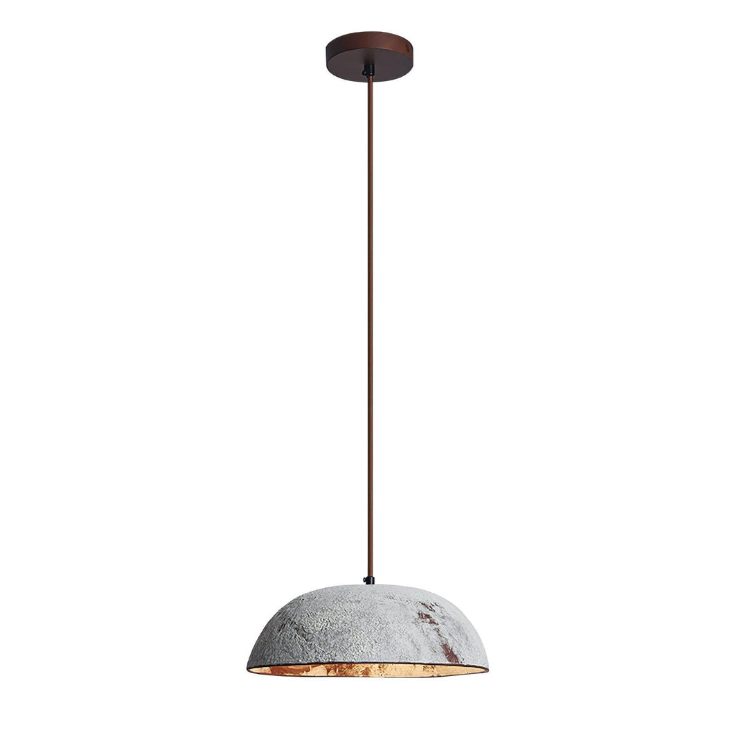 Half Dome Vintage Ceramic Pendant Lamp - Image 12