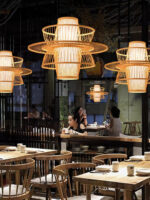 Handmade Sigyn Bamboo Pendant Lamp - Image 17