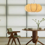 Oblate Silk Pendant Lamp - Image 20