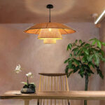 Hat Weave Rattan Pendant Lamp - Image 3