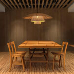 Hat Weave Rattan Pendant Lamp - Image 4