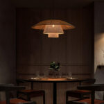 Hat Weave Rattan Pendant Lamp - Image 7