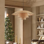 Hat Weave Rattan Pendant Lamp - Image 10