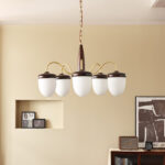 Hazelnut Branch Chandelier - Image 19