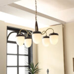 Hazelnut Branch Chandelier - Image 4