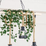 Hemp Rope Industrial Grenade Chandelier - Image 18
