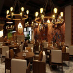Hemp Rope Industrial Large Circle Chandelier - Image 11