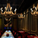 Hemp Rope Industrial Large Wheel Chandelier - Image 18