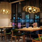 Hemp Rope Industrial Spiral Chandelier - Image 9