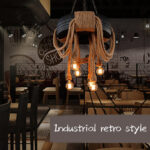 Hemp Rope Industrial Tire Chandelier - Image 5