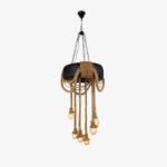 Hemp Rope Industrial Tire Chandelier - Image 13