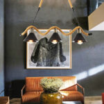 Hemp Rope Industrial Wave Chandelier - Image 4