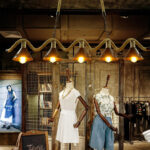 Hemp Rope Industrial Wave Chandelier - Image 2