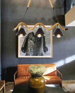 Hemp Rope Industrial Wave Chandelier - Image 13