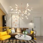 Rose Gold Firefly LED Chandelier - Image 14