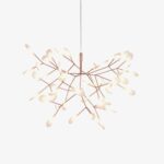 Rose Gold Firefly LED Chandelier