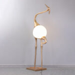 Heron Sculpture Floor Lamp - Image 7