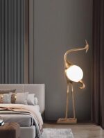 Heron Sculpture Floor Lamp - Image 16