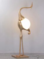 Heron Sculpture Floor Lamp - Image 17