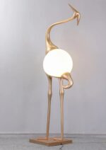 Heron Sculpture Floor Lamp - Image 20