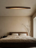 Horizon Linear Wood Ceiling Lamp - Image 10