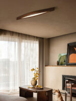Horizon Linear Wood Ceiling Lamp - Image 12