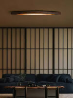 Horizon Linear Wood Ceiling Lamp - Image 6