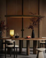 Horizon Linear Wood Pendant Lamp - Image 3
