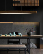 Horizon Linear Wood Pendant Lamp - Image 20