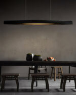 Horizon Linear Wood Pendant Lamp - Image 4