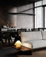 Horizon Linear Wood Pendant Lamp - Image 5