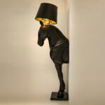 Horse Statue Floor Lamp - Image 3