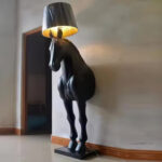 Horse Statue Floor Lamp - Image 4