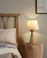 Hourglass Wood Table Lamp - Image 9