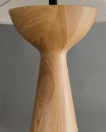 Hourglass Wood Table Lamp - Image 18