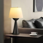Hourglass Wood Table Lamp - Image 4