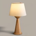 Hourglass Wood Table Lamp - Image 15