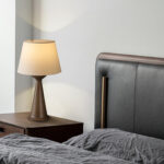 Hourglass Wood Table Lamp - Image 7