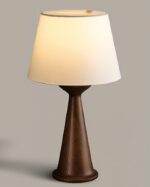 Hourglass Wood Table Lamp - Image 13