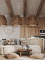 Hues Wicker Pendant Lamp - Image 15