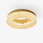 Ice Crack Circle Ceiling Lamp