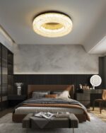 Ice Crack Circle Ceiling Lamp - Image 9