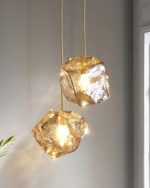 Illyria Ice Glass Pendant Lamp - Image 19