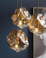 Illyria Ice Glass Pendant Lamp - Image 4