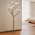 Imitation Wood Floor Lamp - Image 4