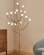 Imitation Wood Floor Lamp - Image 8