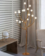 Imitation Wood Floor Lamp - Image 11