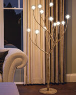 Imitation Wood Floor Lamp - Image 9