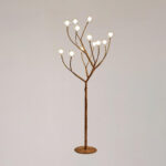 Imitation Wood Floor Lamp - Image 15