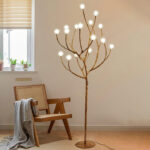 Imitation Wood Floor Lamp - Image 18